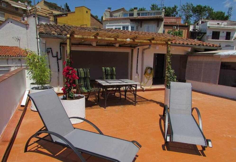 Apartamento Con Increibles Vistas Y Terraza Girona Exterior photo